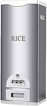 【即日発送 新品未使用】米びつ ライスバレル 30kg用 ステンレススチール製 Amazon｜米びつ ライスバレルグレインボックス食品容器防虫防湿